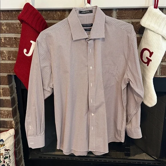 4 Mens Forsyth of Canada Non-Iron Tailored Fit Dress Shirts - Picture 15 of 17